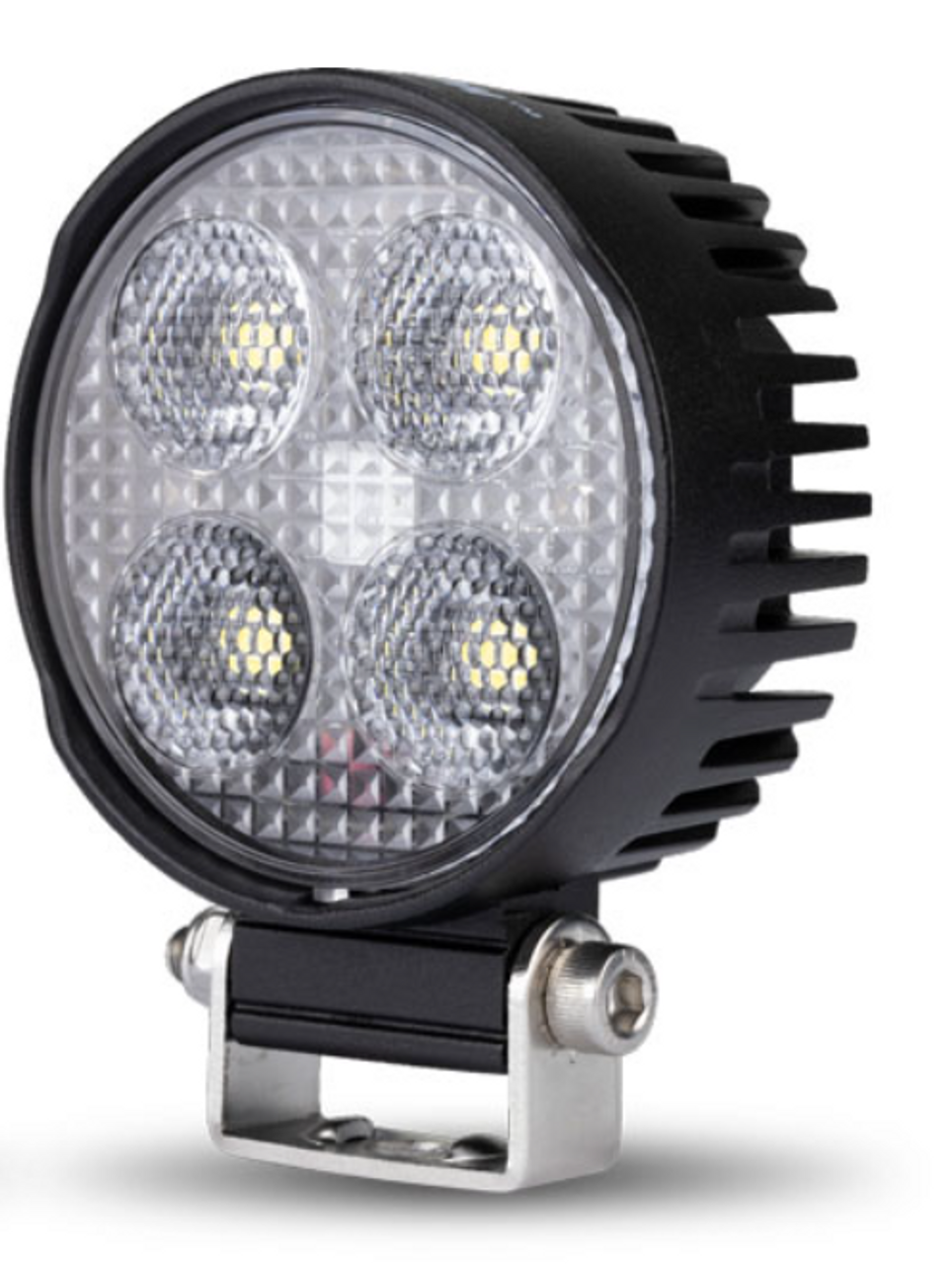 Roadvision Small Compact and Bright Square Flood Light with Modern Technologies. Round Housing Flood Beam 10 to 30 v DC. RWL9424RF