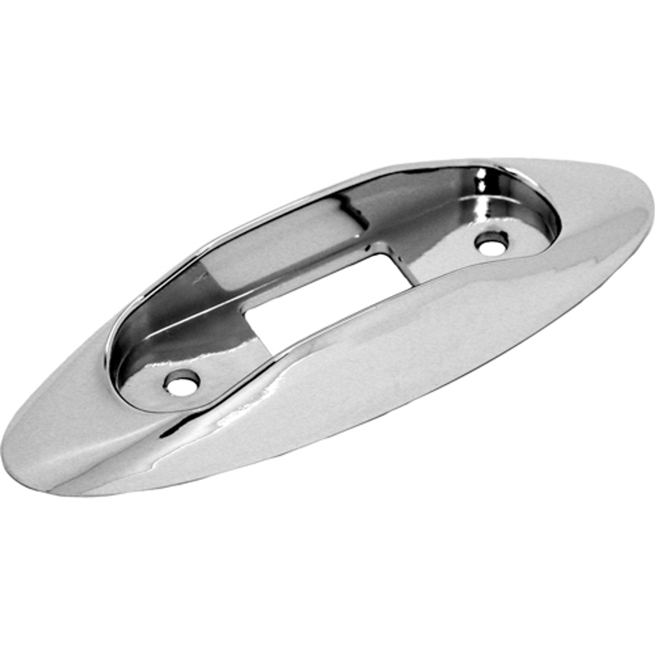 PETERSON CHROME BASE FOR 1268 SERIES MARKER LAMPS