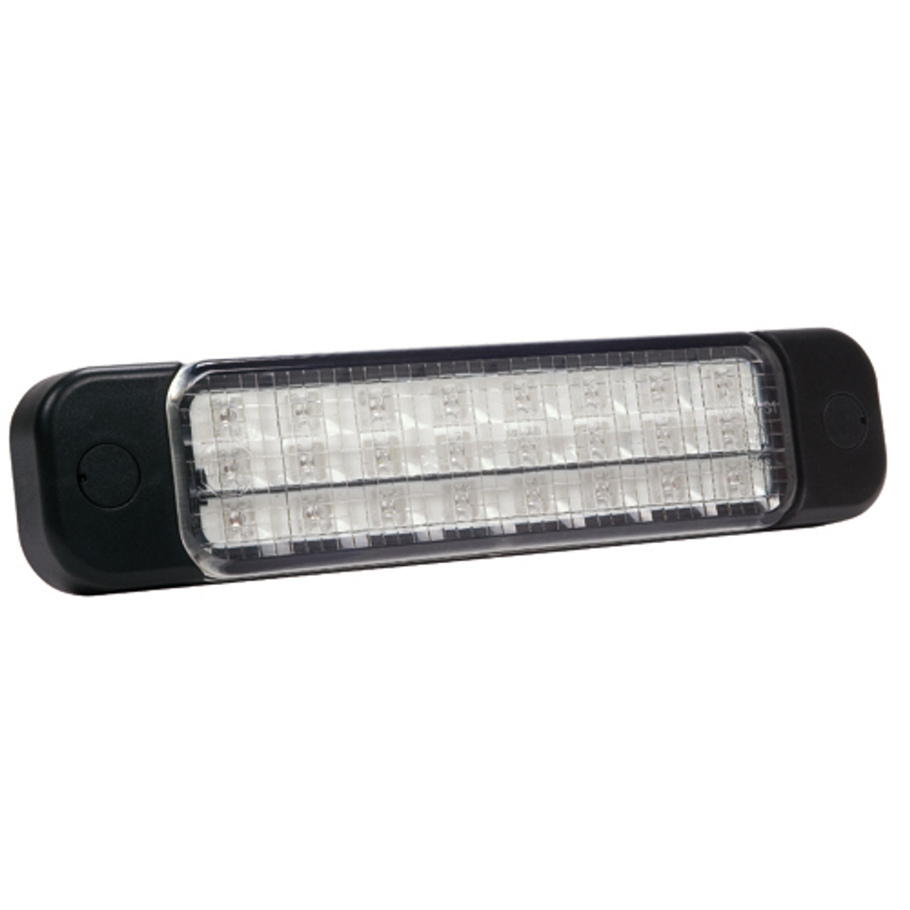 Ultra Slimline LED Tail Light. Peterson - USA. 2291A-R. Stop, Tail, Indicator with Clear Lens. New improved version.