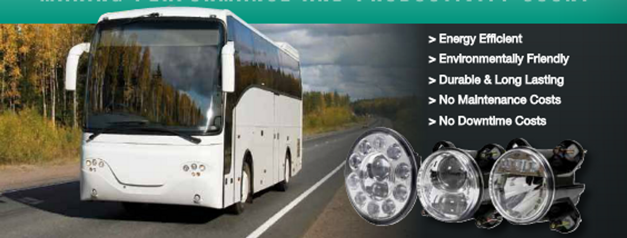 RV90LB - LED HEADLIGHTS. LOW BEAM. 95mm Bus, Truck & Military Vehicles 24Volt only. RoadVision. Ultimate LED. 