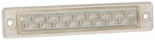 25W12  - Supplementary Reverse Light Single Function Lamp 12V. Clear Lens & White LED. LED Auto Lamps. Ultimate LED. 