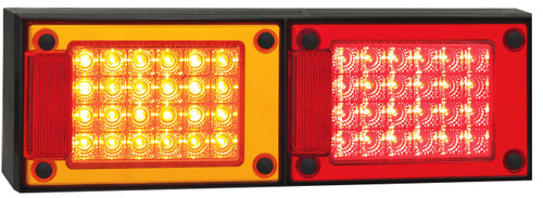 J2BARM - Mini Jumbo Combination LED Tail Light. Stop, Tail, Indicator Light with Reflectors Multi-Volt 12v & 24v. Caravan Friendly. Blister Single Pack. LED Auto Lamps. Ultimate LED.  J2BARM - Mini Jumbo Combination LED Tail Light. Stop, Tail, Indicator Light with Reflectors Multi-Volt 12v & 24v. Caravan Friendly. Blister Single Pack. LED Auto Lamps. Ultimate LED.
