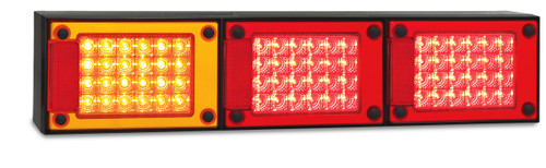 J3BARRM - Jumbo LED Combination Stop, Tail, Indicator Light with Reflectors Multi-Volt 12v & 24 Volt DC Blister Single Pack. Caravan Friendly. LED Auto Lamps. Ultimate LED.   J3BARRM - Jumbo LED Combination Stop, Tail, Indicator Light with Reflectors Multi-Volt 12v & 24 Volt DC Blister Single Pack. Caravan Friendly. LED Auto Lamps. Ultimate LED.