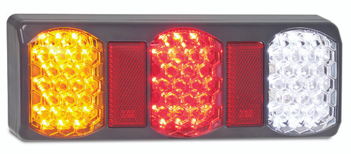 275GARWM - Stop, Tail, Indicator, Reverse Light with Reflector. Multi-Volt 12 & 24 Volt DC Blister Single Pack. LED Auto Lamps. Ultimate LED.  275GARWM - Stop, Tail, Indicator, Reverse Light with Reflector. Multi-Volt 12 & 24 Volt DC Blister Single Pack. LED Auto Lamps. Ultimate LED.