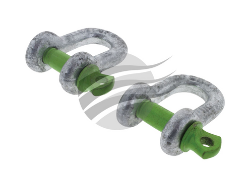 HU2006 - D Shackle 6mm Twin Pack. HULK. CD. Ultimate LED. 