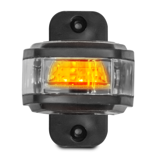 800ARIM-2 - Side Marker Light with Cat 5 Side Direction Indicator. Multi-Volt 12v & 24v Blister Twin Pack Amber, Red Lens & Amber, Red LED. LED Auto Lamps. Ultimate LED.