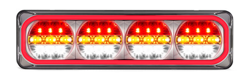 385ARWM-2 - Combination Tail Light. Medium Tray & Truck Series Light. Diffused Tail Function. Sequential Indicator. Clear Lens. Stop, Tail, Indicator and Reverse Lights. Twin Pack. Multi-Volt 12v & 24v. Autolamp.  Ultimate LED.  385ARWM-2 - Combination Tail Light. Medium Tray & Truck Series Light. Diffused Tail Function. Sequential Indicator. Clear Lens. Stop, Tail, Indicator and Reverse Lights. Twin Pack. Multi-Volt 12v & 24v. Autolamp.  Ultimate LED.