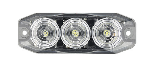 11CATIM-2 - Super Low Profile. Front Indicator. Screw Mount. Multi-Volt 12v & 24v. Shock, Dust & Waterproof. 5 Year Warranty. Twin Pack. Autolamps. Ultimate LED. 