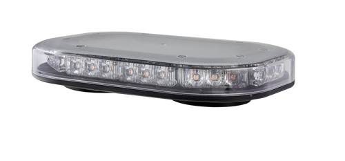 LB246ACMM - Emergency Minibars Amber Range. High Brightness LEDs. 18 Selection Flash Patterns. On and Off Pattern Selection Switch on Plug. Clear Lens. 5 Year Warranty. Magnetic Mount. Multi-Volt 12v & 24v. Autolamps.  Ultimate LED. 