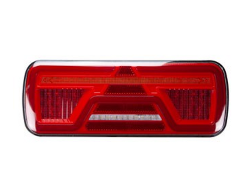 BR360LARW - LED Combination Lamp Left Hand Side Only. Multi-Volt 10-30V. Stop, Tail, Indicator, Reverse, Fog Light with Reflector. Sequential Indicator and Glow Park. Single Pack.  RV. Ultimate LED. 