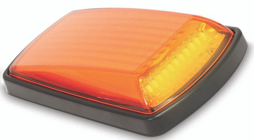 3102BM - Side Direction Indicator. Black Housing. Cat 6 Light. Low Profile. Single Pack. Autolamp. Ultimate LED. 