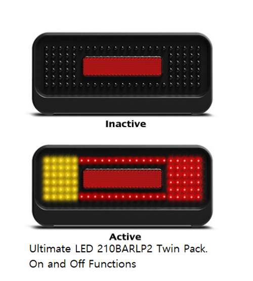 Bulletproof Boat Trailer Light Kit. Stop, Tail  Indicator & Lic Plate light 10m Leads. 12V Blister Twin Pack. Auto Lamps Product. Submersible Lights. 210BARLP2-10M.  Warranty 10 Years. ADR Approved. Resin Coated Protection. with 7 Pin Male Plug