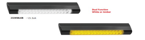 23285BLKB - Caravan Interior and Exterior LED Light. Polycarbonate Lens. 23285 Series. Single Box. Concealed Mounting Holes. 3 Year Warranty. Ultimate LED. Reduce Bug attraction at night.