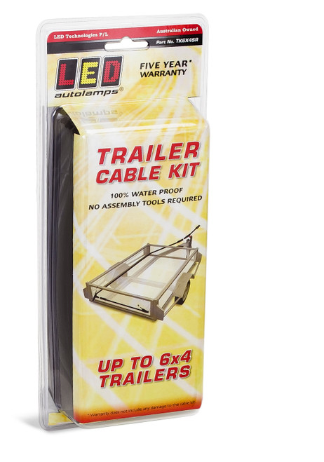 TK12x6F - 12 x 6' Plug in Cable Kit. 7 Pin Flat Plug. Waterproof Plug and Cables. No Assembly Tools Required. Autolamps. Ultimate LED. TK12x6F - 12 x 6' Plug in Cable Kit. 7 Pin Flat Plug. Waterproof Plug and Cables. No Assembly Tools Required. Autolamps. Ultimate LED.
