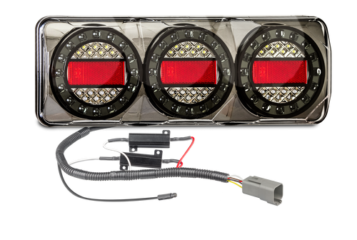 SOMAXI2LR/450B+PATCHRANGER/BT50 - Ranger & BT50 LED Patch Cable System. Plug and Play. LED Upgrade. Designed for Trays. MAXI2LR Series Light. Stop, Tail, Indicator and Reverse. 12v Only. Lamp with Conversion Cable. Application to Suit Ford Ranger & Mazda BT50. Autolamp. Ultimate LED.  SOMAXI2LR/450B+PATCHRANGER/BT50 - Ranger & BT50 LED Patch Cable System. Plug and Play. LED Upgrade. Designed for Trays. MAXI2LR Series Light. Stop, Tail, Indicator and Reverse. 12v Only. Lamp with Conversion Cable. Application to Suit Ford Ranger & Mazda BT50. Autolamp. Ultimate LED.