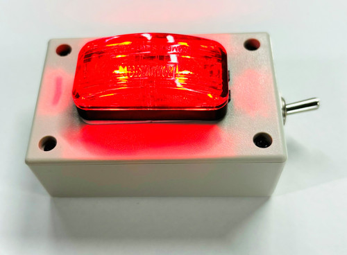 Battery Operated Red Clearance Light. Oversize, Over Dimension, Magnetic Mount Clearance Lights are hand made by Ultimate LED. Made in Australia. Battery Operated Red Clearance Light. Oversize, Over Dimension, Magnetic Mount Clearance Lights are hand made by Ultimate LED. Made in Australia.
