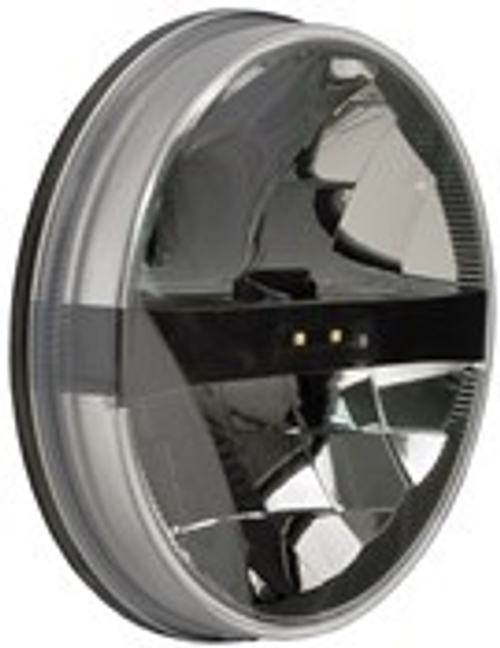 V701C-ECE - 7 inch High Low Beam LED Headlight with Park Light. Peterson - Designed and Made in the USA. ADR Approved for the Australian Market. Plug and Play.