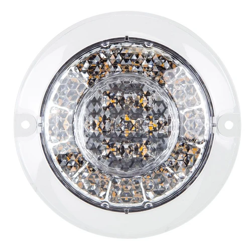 Indicator LED Light. Yellow LED's, Clear Lens. ADR Approved. 5 year warranty. Ultimate LED.