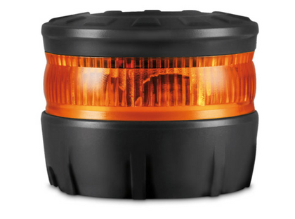 Amber Emergency Warning Rotation Light, Magnetic Mount, Lithium Battery ...