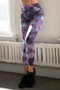 High Rise Feather Print Leggings