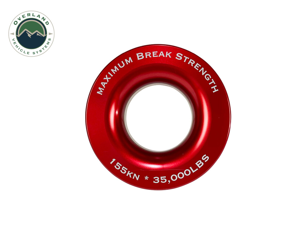 Overland Vehicle Systems 2.50" Recovery Ring for Soft Shackle With Breaking Strength 