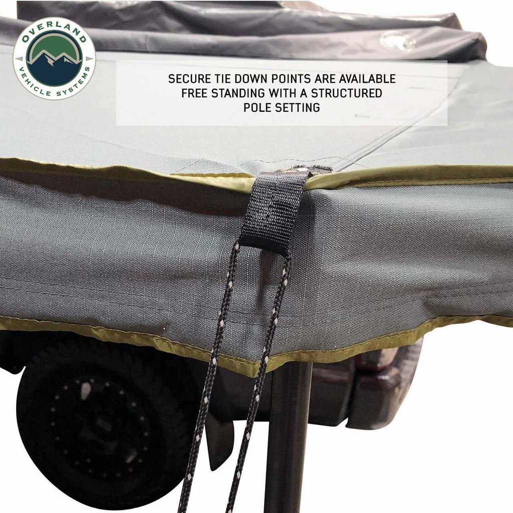Nomadic 180 LTE Awning Multiple Tie Down Points
