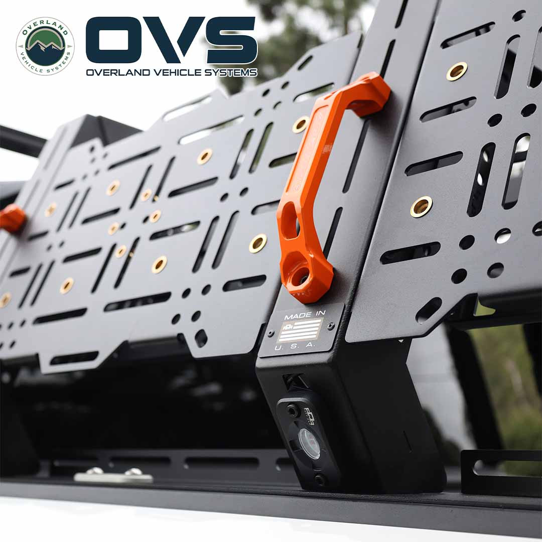 Ruff Rax Bed Rack - 2021-2026 Rivian R1T 4.5 ft - Modular Storage