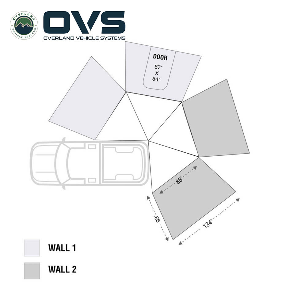 lifeonthewave73ページ HD Nomadic 270 LT Awning Wall Kits for Driver or Passenger