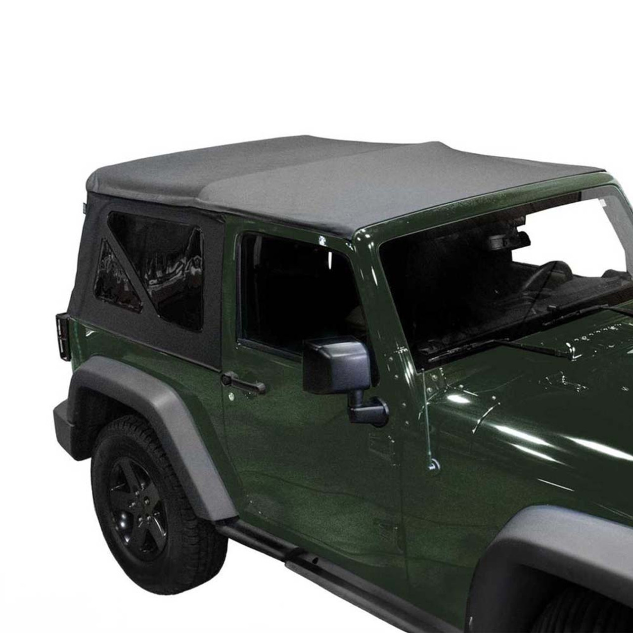 Jeep Wrangler JK 2 Door Soft Top Premium Black Diamond