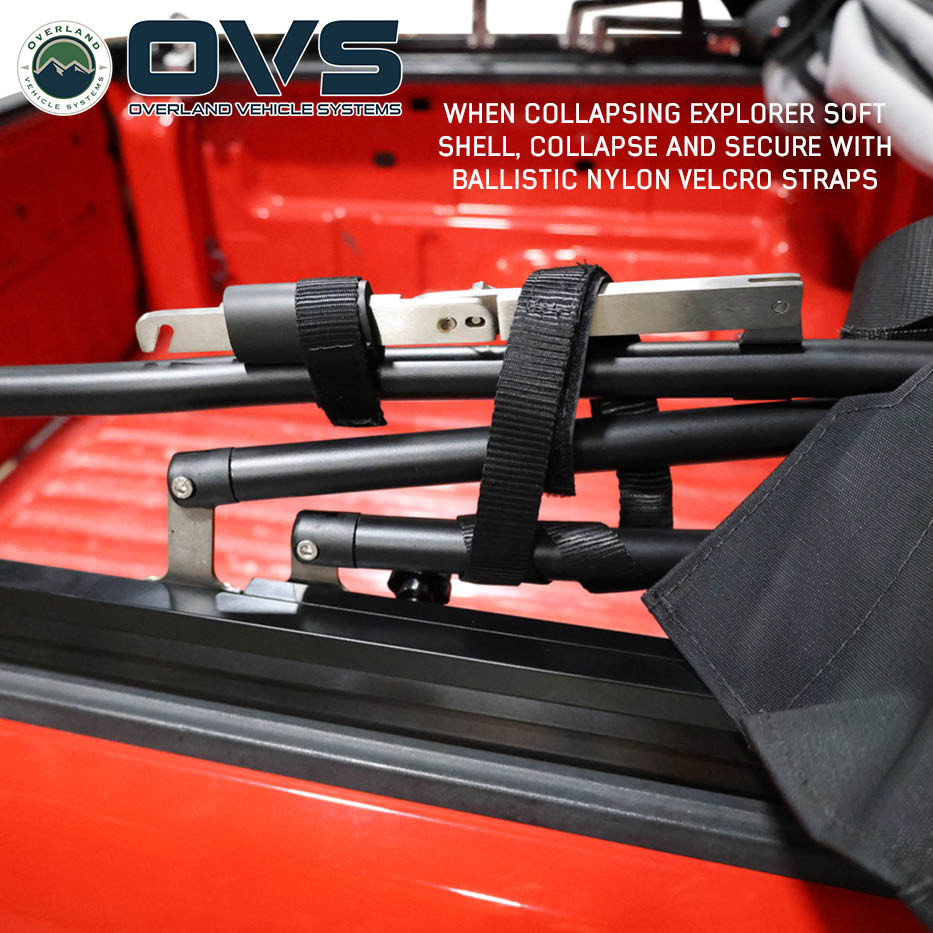 Explorer Soft Shell for 2024-2026 Ford Ranger 5 ft Bed - Black