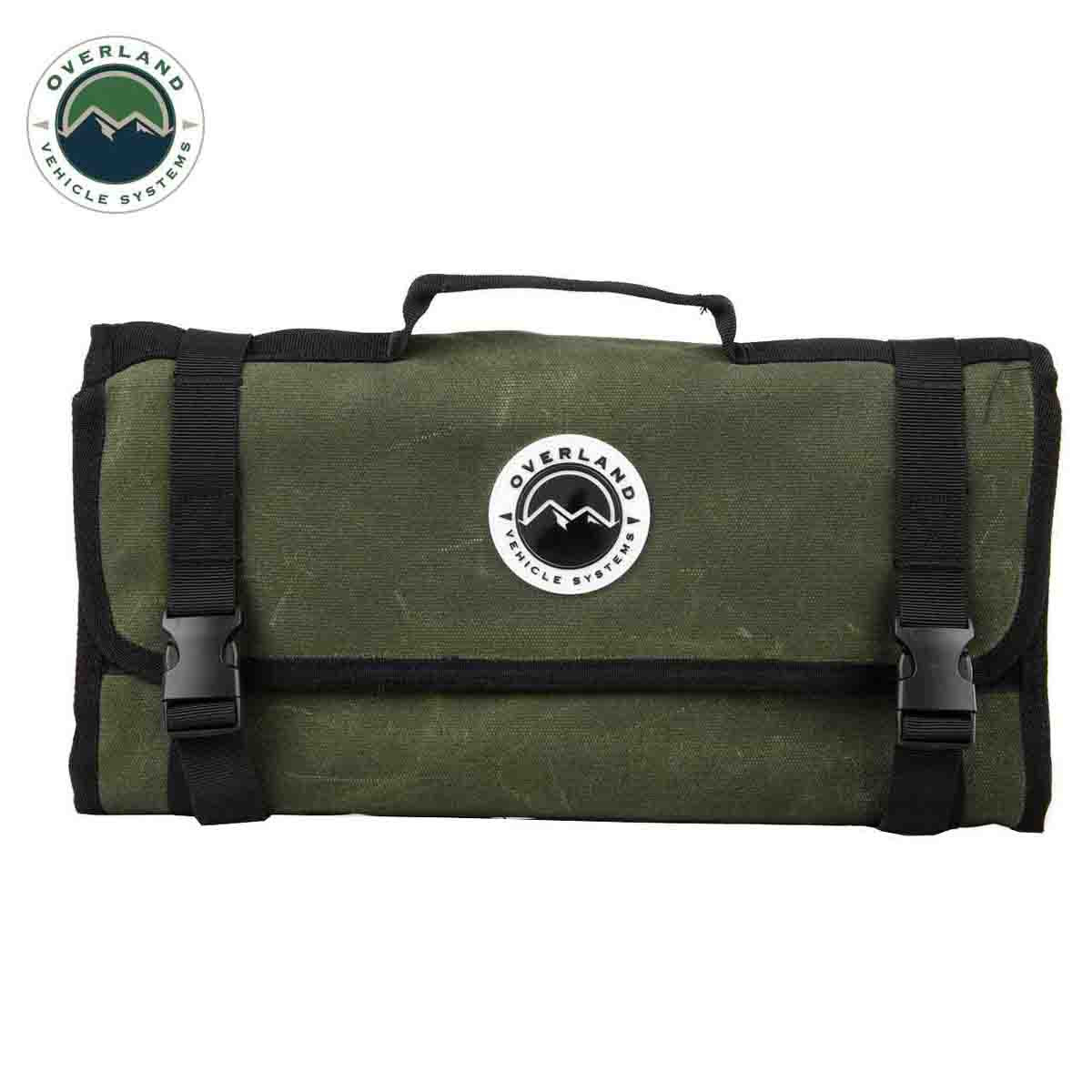 Rolled First Aid Storage Bag - #16 Waxed Canvas Universal