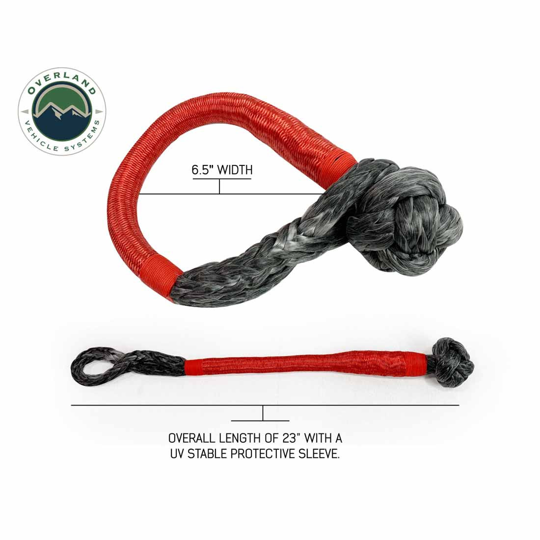 Soft Shackle Recovery Ring Combo Pack - 45,000 lb - Black