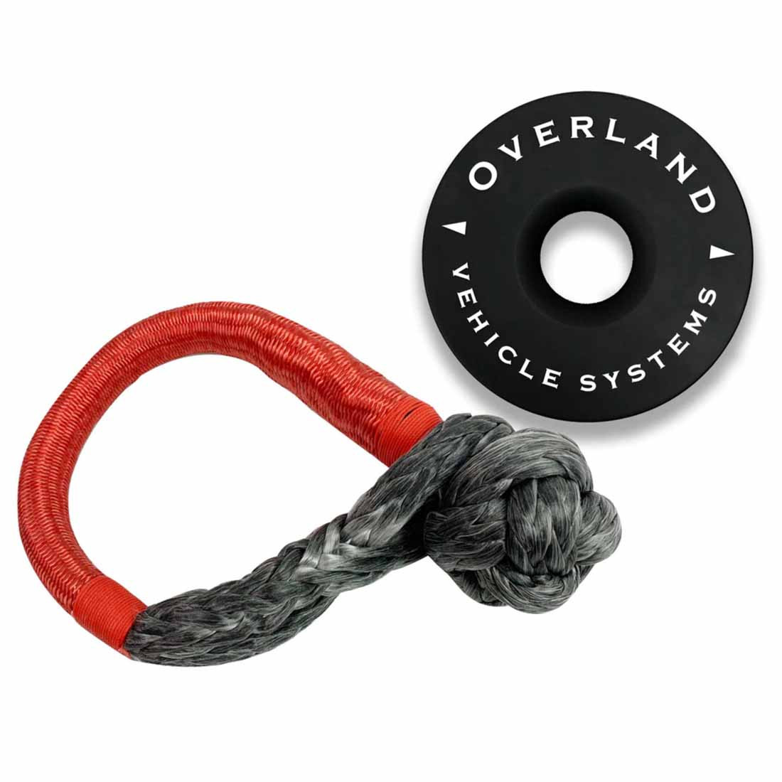Soft Shackle Recovery Ring Combo Pack - 45,000 lb - Black