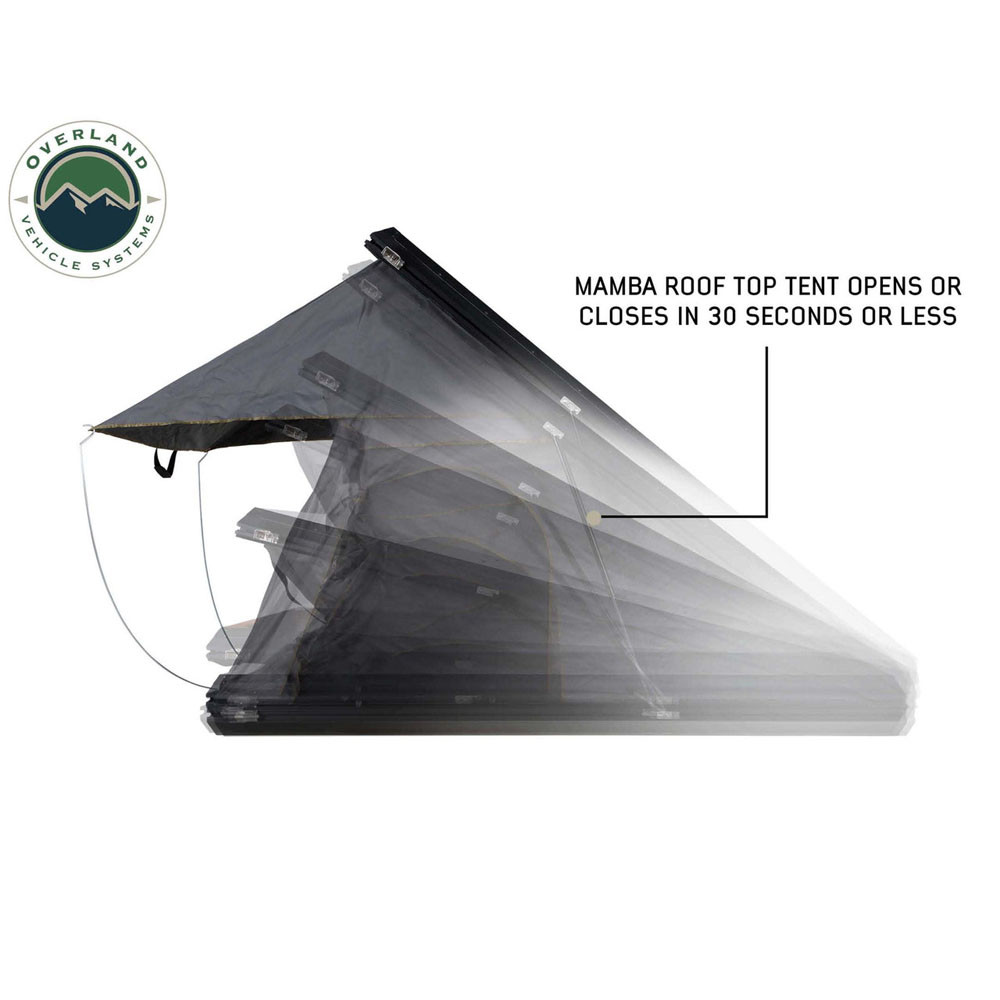 HD Mamba 3 Roof Top Tent - Clam Shell Roof Top Tent