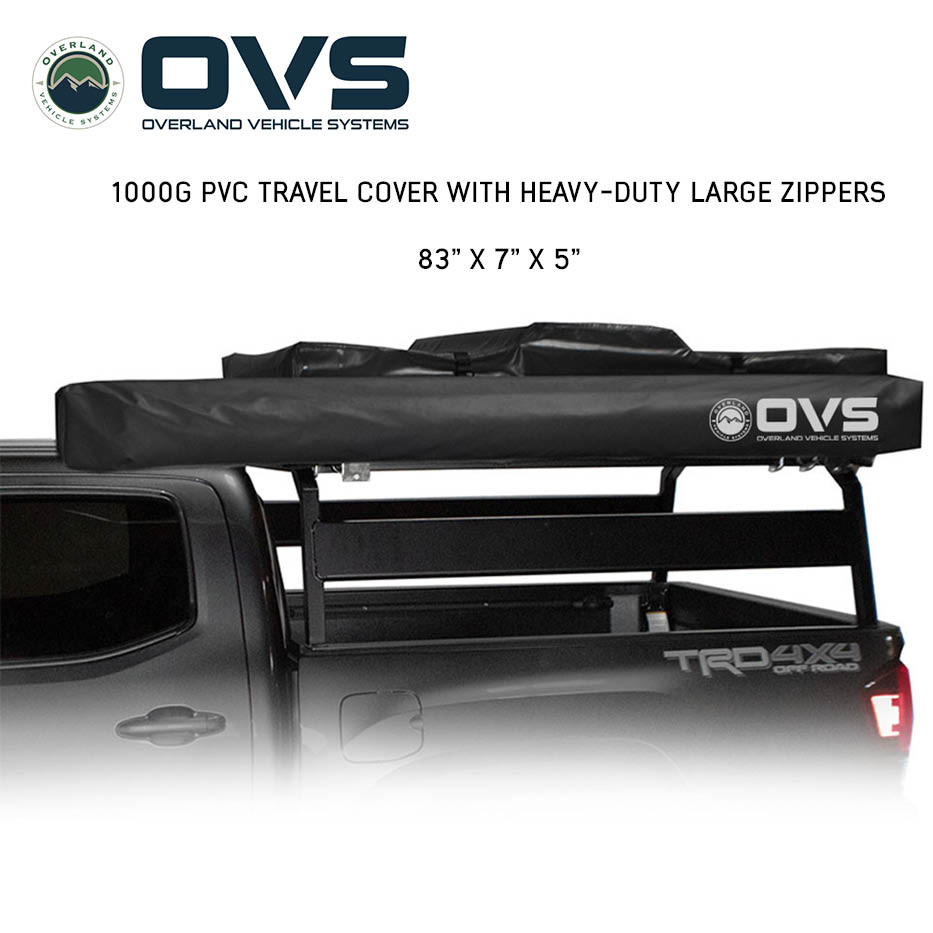 HD Nomadic 270 LT Awning - Driver Side - Dark Gray
