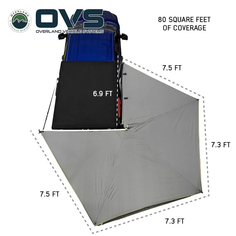 HD Nomadic 270 LT Awning - 270 Degree Mid-Size Awning