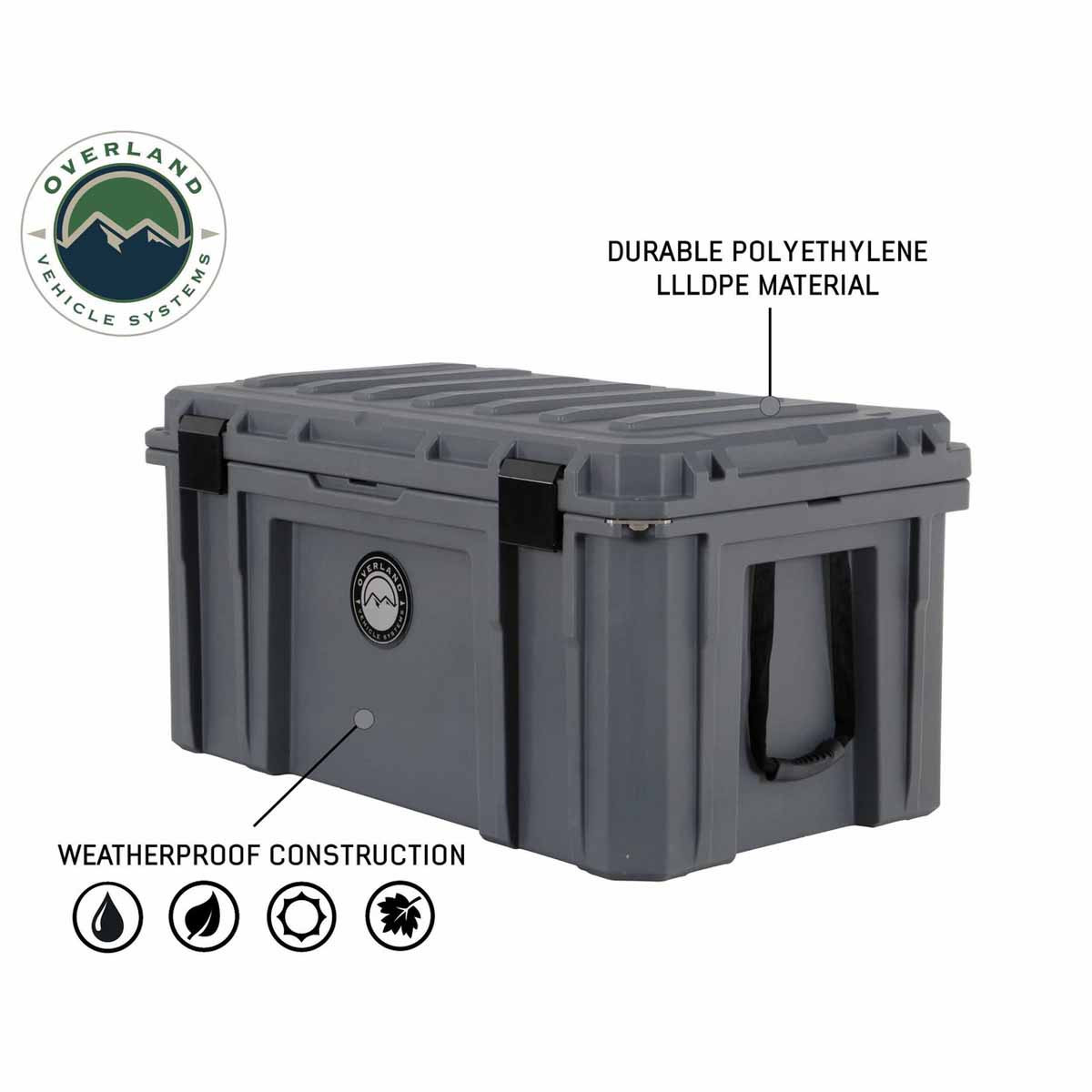 D.B.S. - Dark Grey 169 QT Dry Box Storage