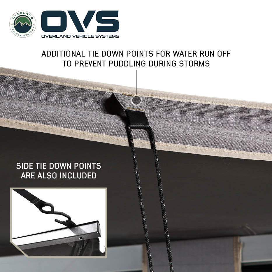 Freestanding 270 Awnings Mid - High Roofline Van Driver side