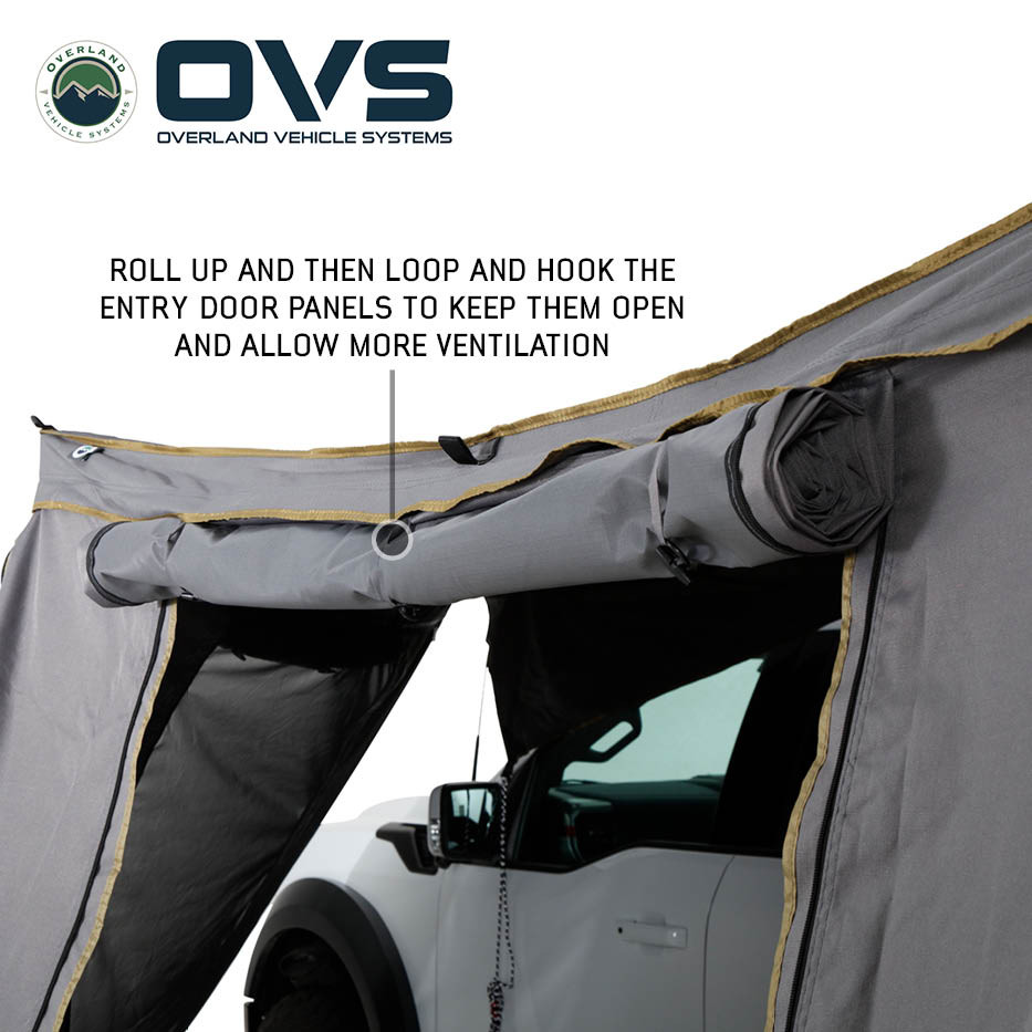 Shop OVS | HD Nomadic 270 Awning with Walls Driver Side