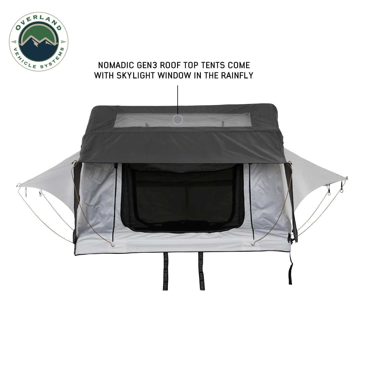 HD Nomadic 3 Extended Roof Top Tent - Arctic White