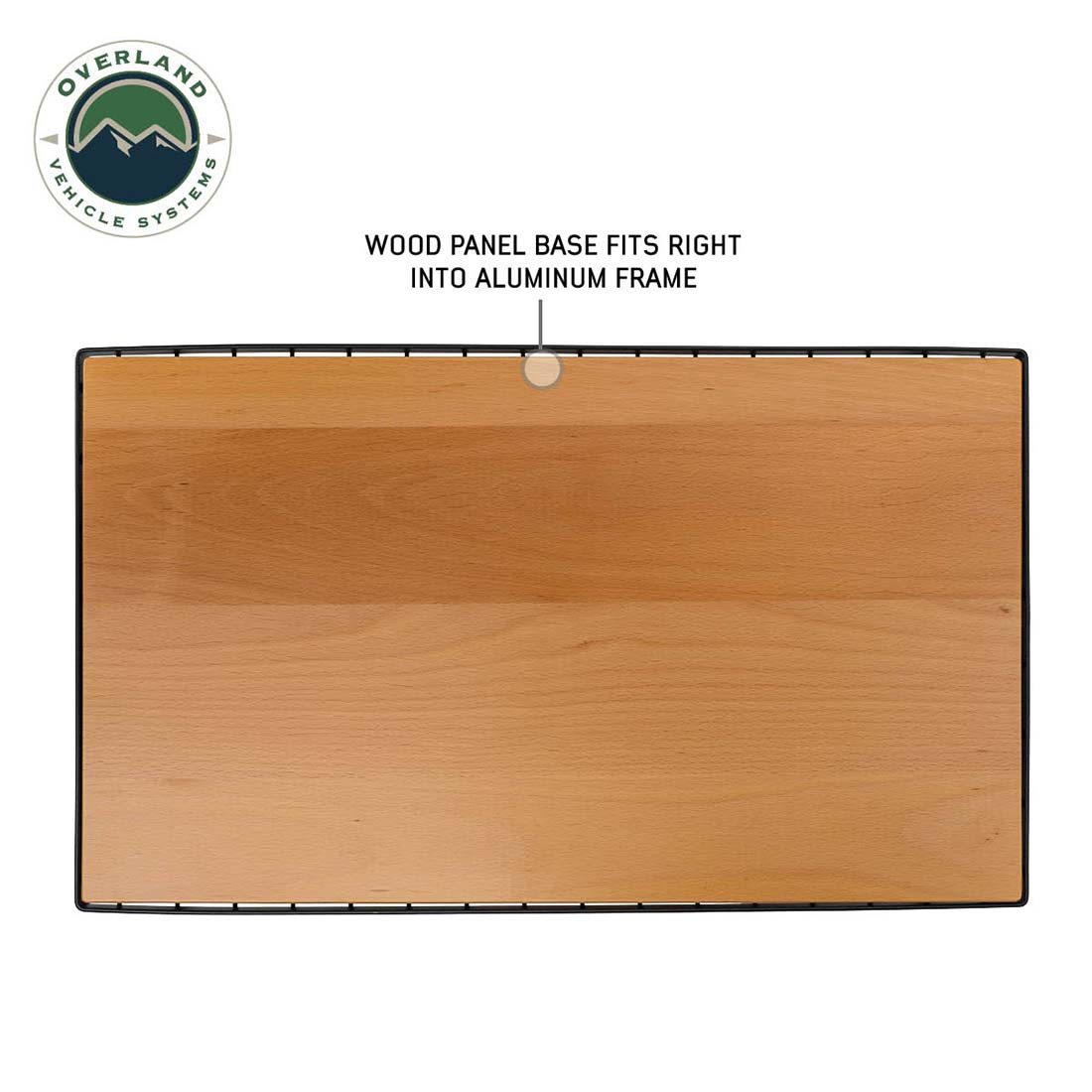 Kick It Collapsible Camp Table - Wood Base & Storage Bag