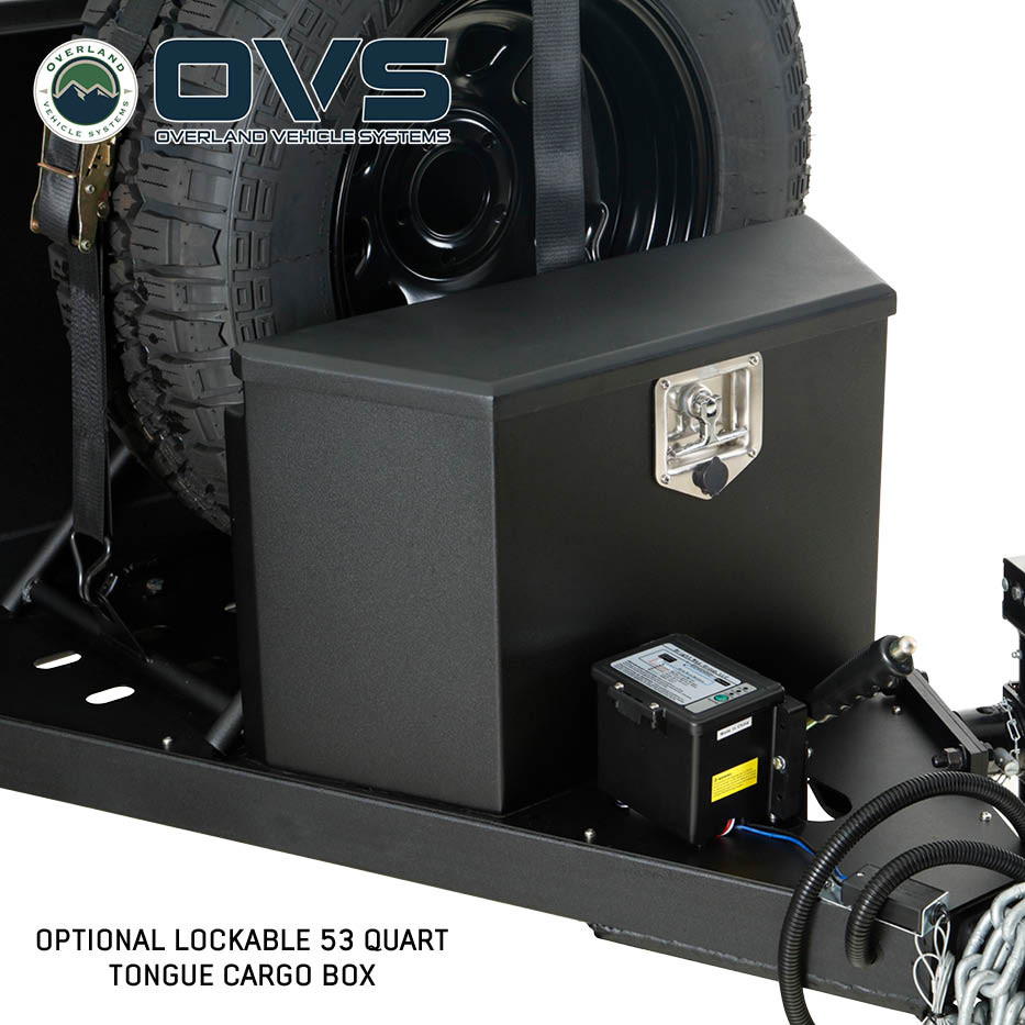 OVS Off-Road Trailer jockey wheel and tongue jack