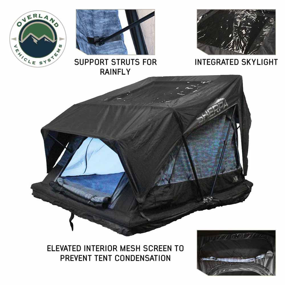 XD Sherpa Soft Shell Roof Top Tent - Sleeps 1 - 4 Adults