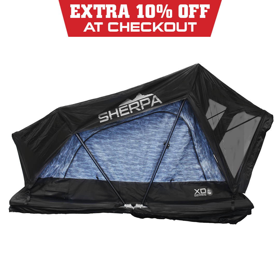 XD Sherpa Soft Shell Roof Top Tent - Sleeps 1 - 4 Adults