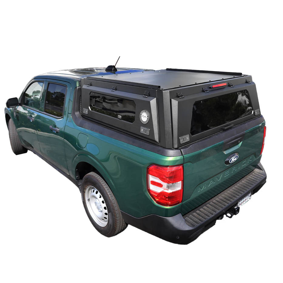 Expedition PRO+ Truck Cap for 2022-2027 Ford Maverick - Full Window Doors