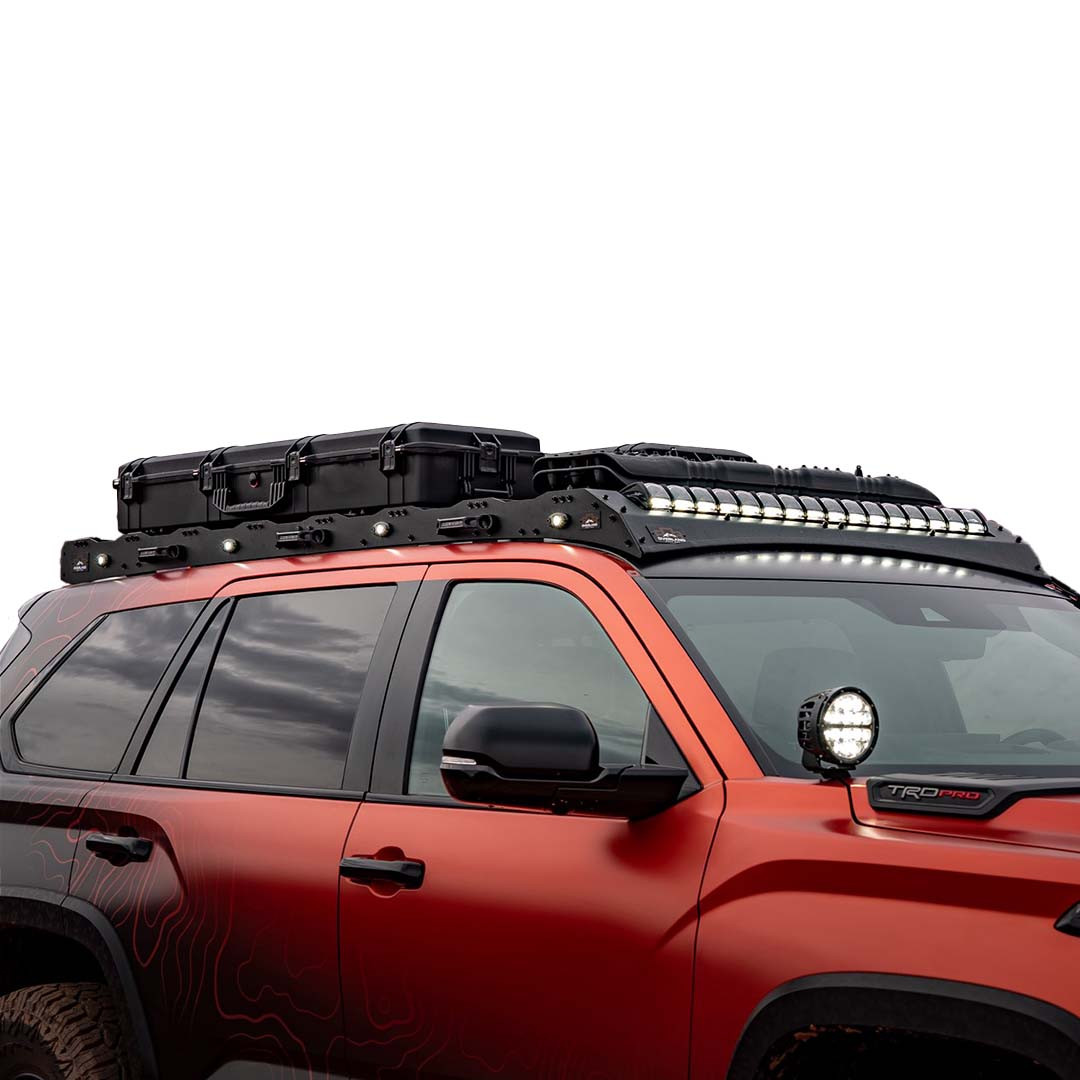 Ruff Rax 2023-2027 Toyota Sequoia Roof Rack 3 Quarter