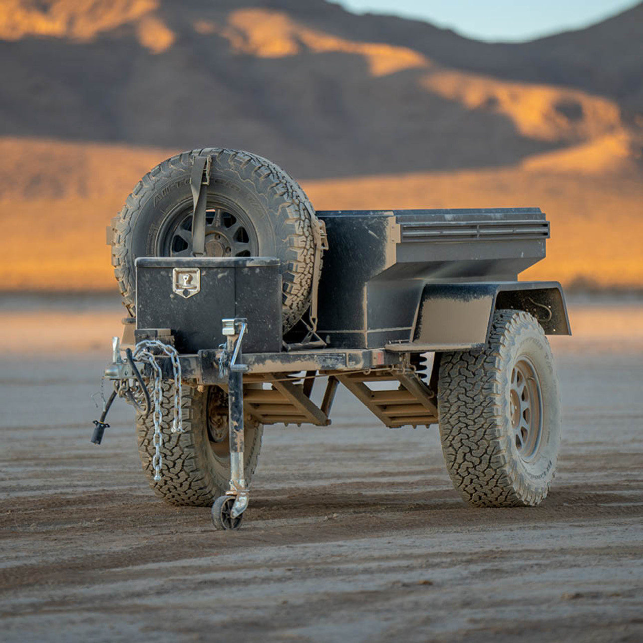 Off Road Trailer - Military Style With Full Articulating Suspension Lifestyle