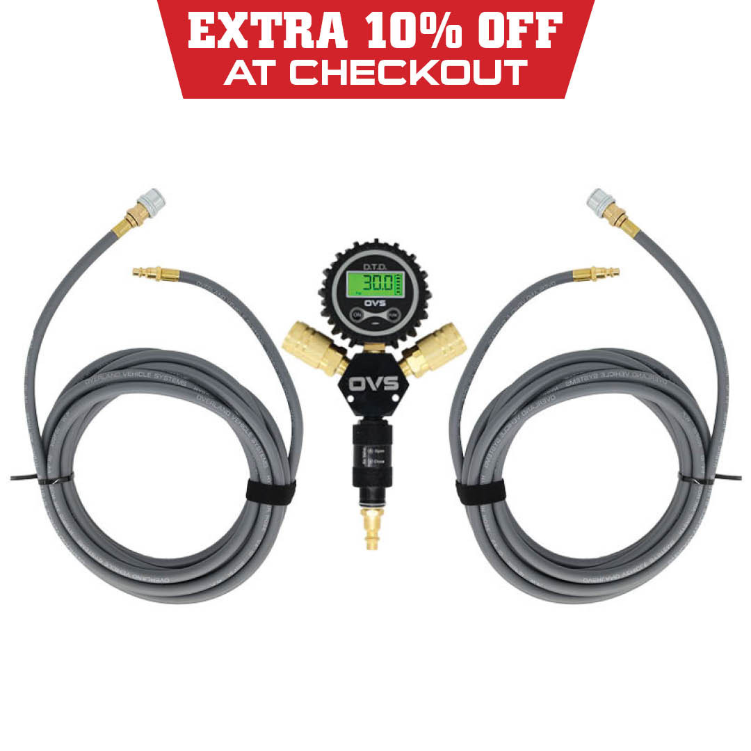 Quick Flate Tire Inflation/Deflation Systems - 2 or 4 Tire Systems 2 way