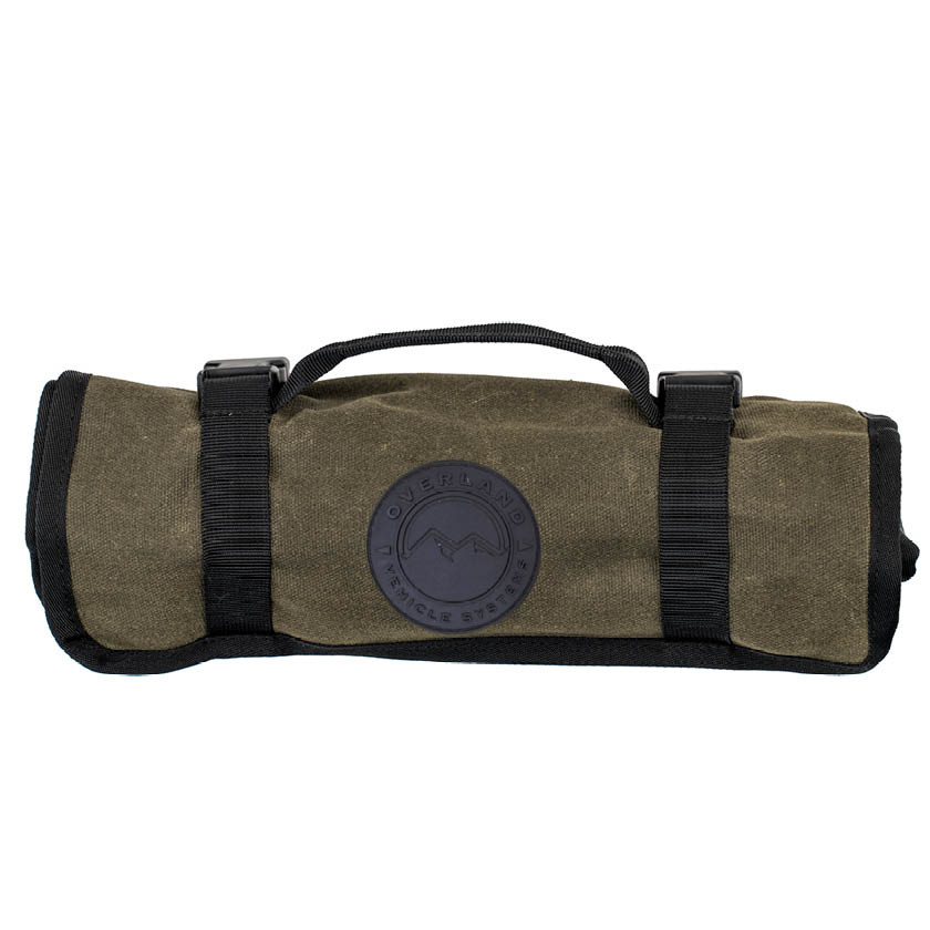 Wrench Tool Roll - #16 Waxed Canvas Storage Closed