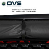 XD Nomadic 180 LTE Awning - Black Fabric and Travel Cover Universal Strap